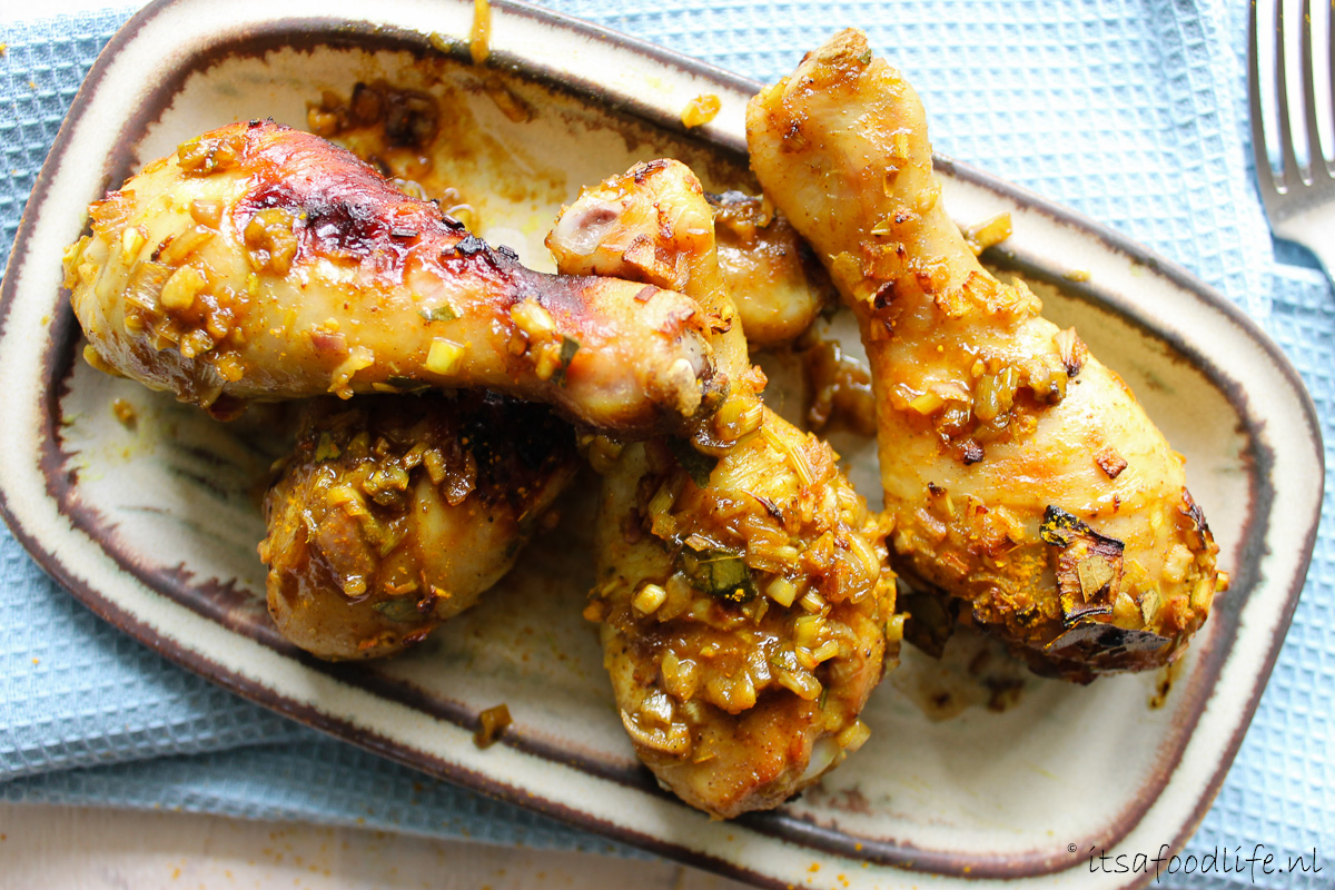 Kipdrumsticks met Aziatische marinade It's a food life